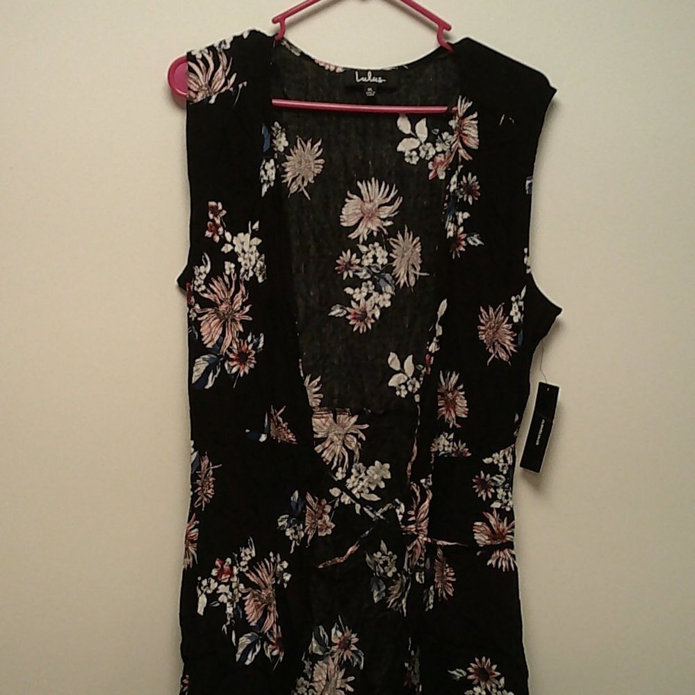 Floral print LULU wrap dress